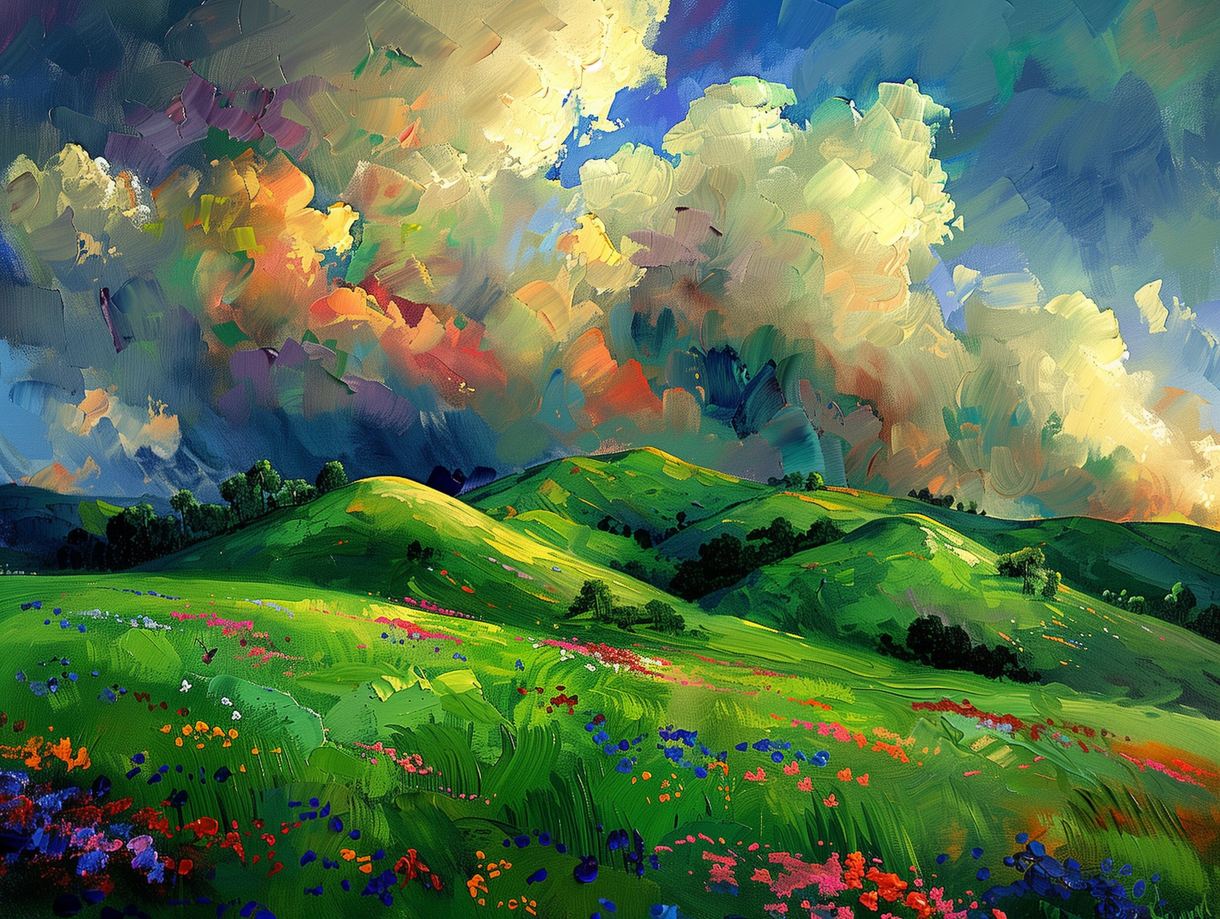 Colorful Clouds